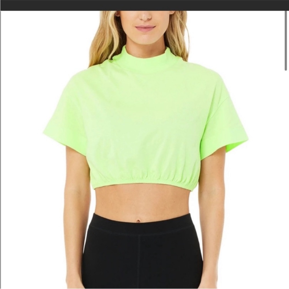 ALO YOGA Kick It Crop Tee